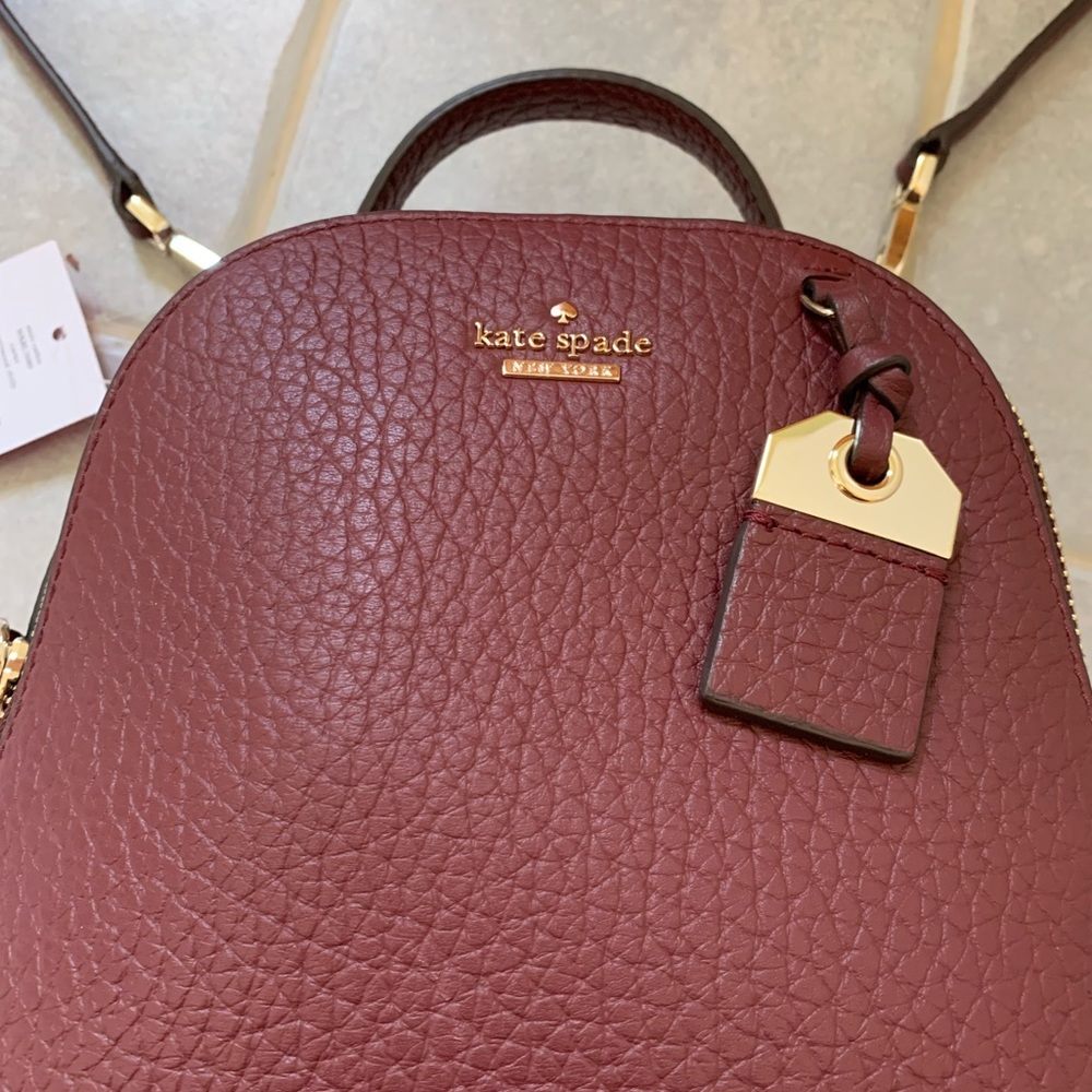 KATE SPADE MINI CADEN CARTER CHERRYWOOD BACKPACK - Picture 6 of 8